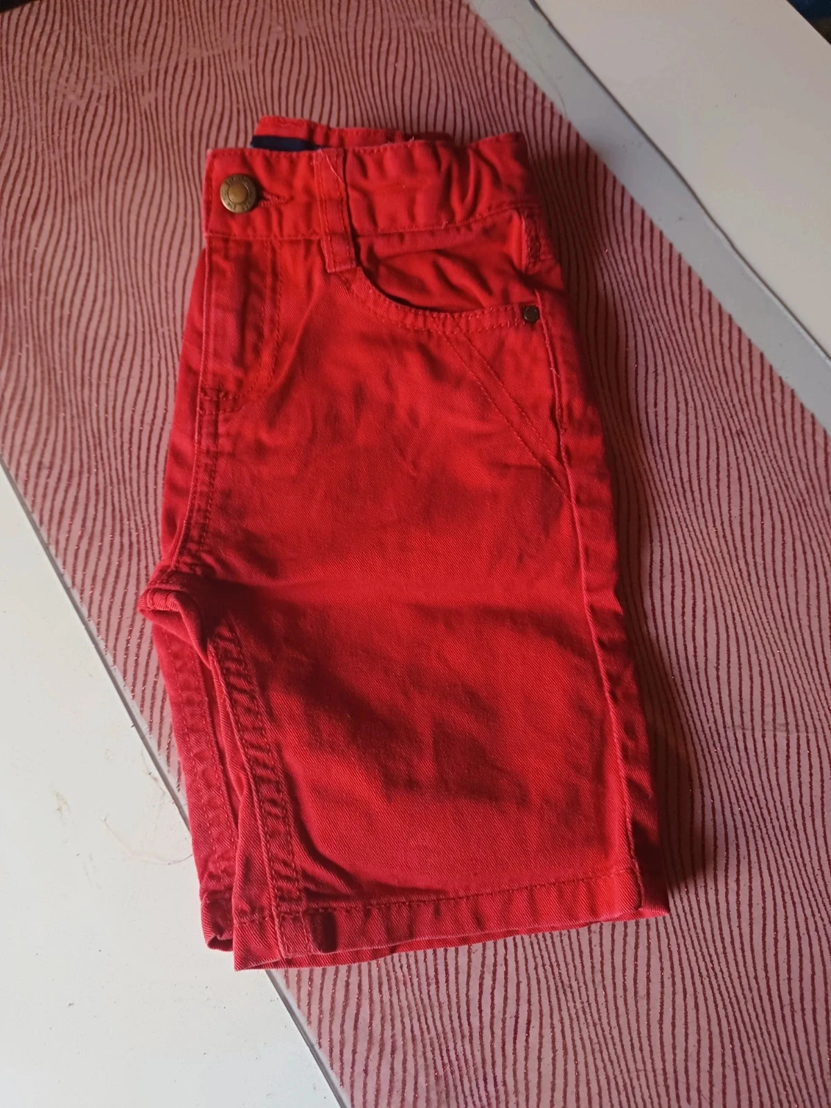 Short rouge 3 ans ycc Straight